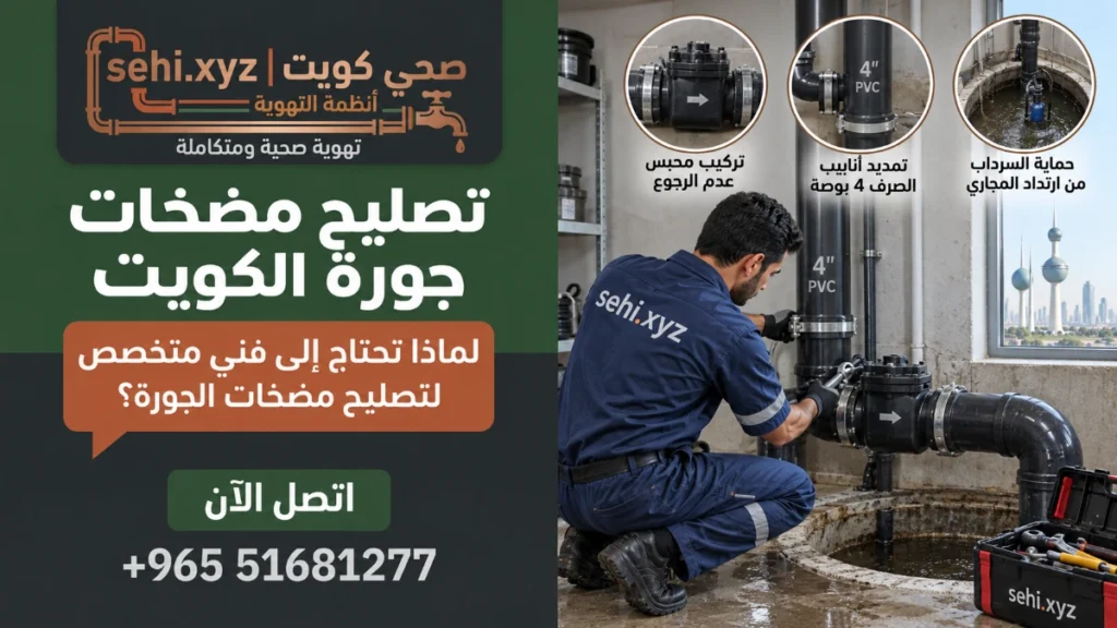تصليح مضخات جورة الكويت 2026